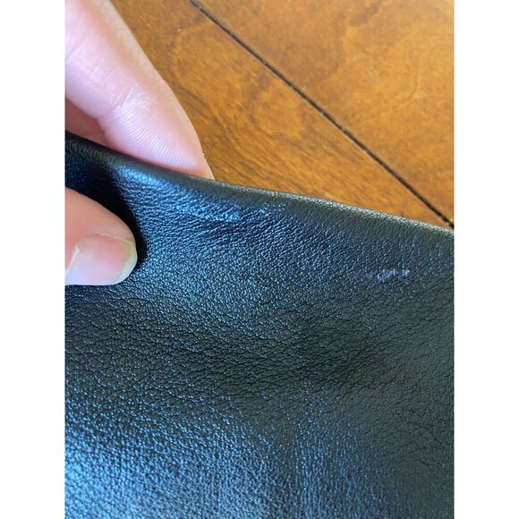 Vintage Wilsons Leather Womens Button Up Leather Jacket Thinsulate Lining M - Picture 11 of 11